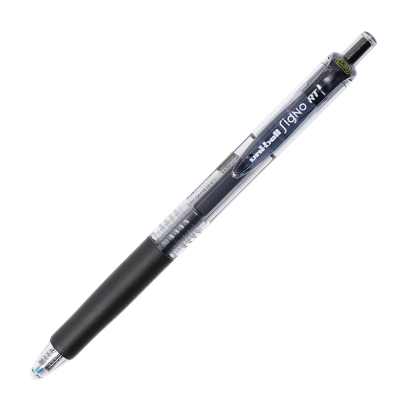 uni 日本三菱 UMN-138水笔彩色中性笔0.38mm 水笔笔 黑色 0.38mm12支装