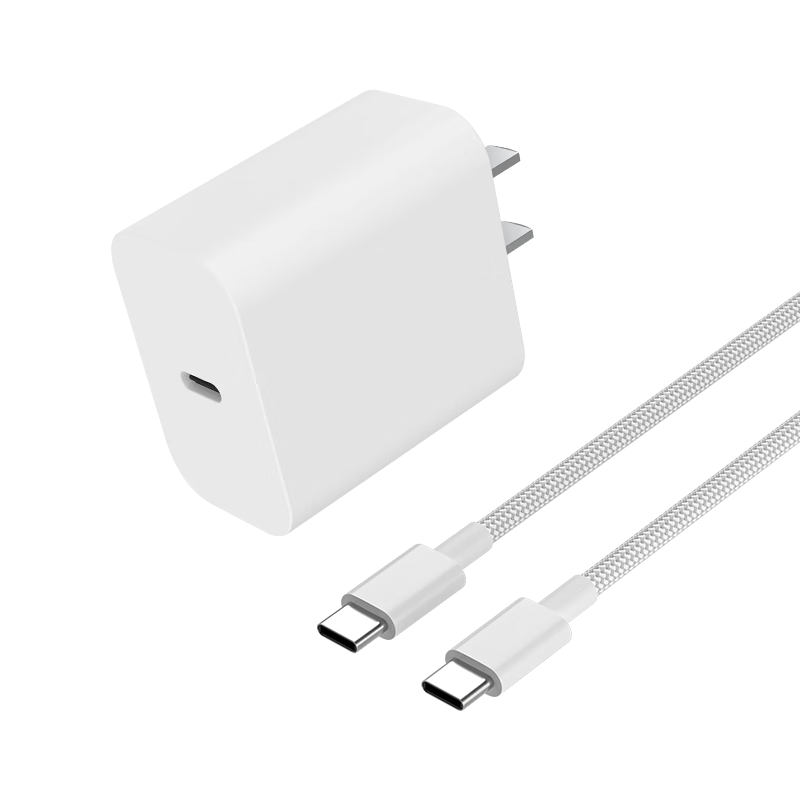 京東京造30W蘋果充電器套裝含60W數(shù)據(jù)線氮化鎵iPhone快充充電頭兼容20W適用蘋果16promax/15華為小米15榮耀
