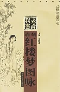 清刻红楼梦图咏 老资料 天津人民美术出版社
