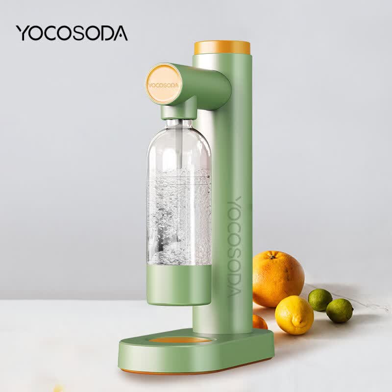 cocosoda家用小型便携式苏打水机器气泡水机自制气泡水碳酸饮料机优雅