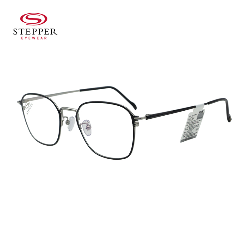 stepper思柏 眼镜框男女款轻商务时尚全框钛材远近视眼镜架si-71042-f