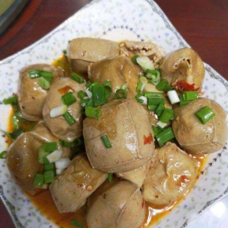 食怀贵州特产遵义正安石灰豆腐果灰豆腐颗特色火锅配菜务川凤冈 灰