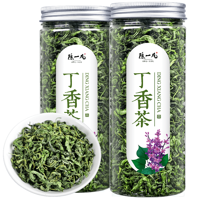 长白山嫩芽叶养生胃茶口臭花草茶罐装茶叶 正宗长白山丁香茶罐装75·g