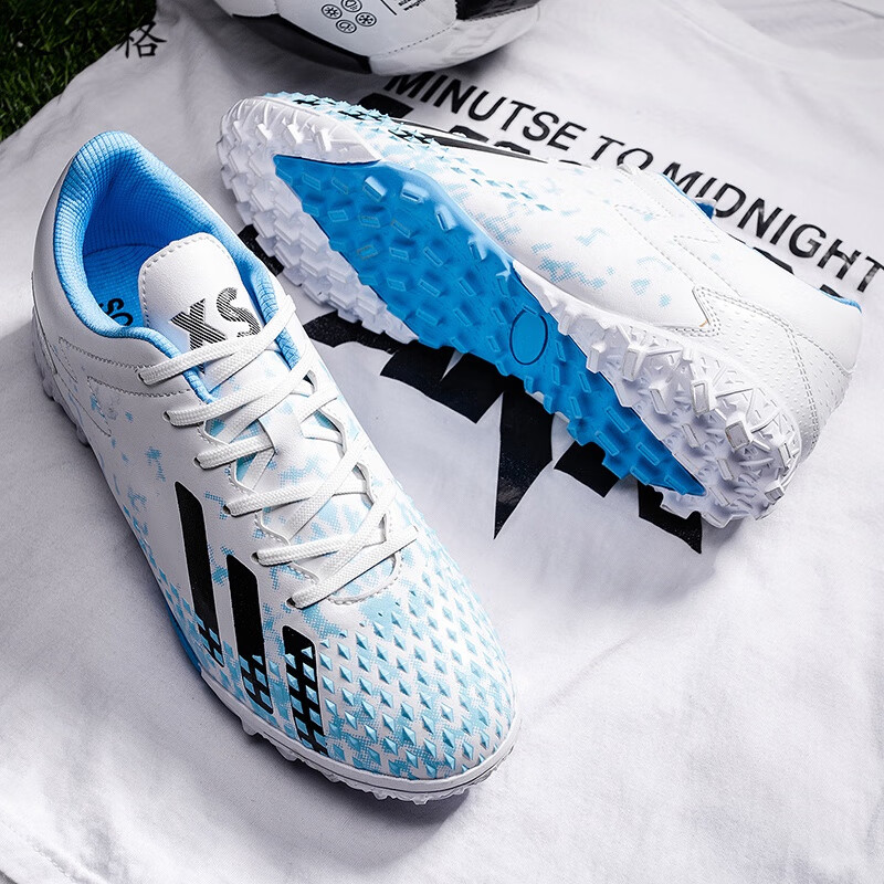 zubugec罗梅西足球鞋男女ag长钉tf碎钉猎鹰20中学生男童儿童鸳鸯训练