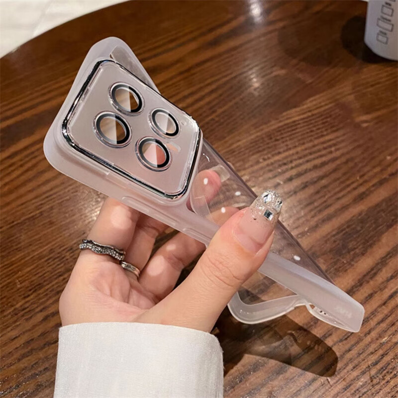 闪曼巴 适用于红米k70pro手机壳自带镜头膜redmi保护套k70硅胶K70E全包防摔透明保护套 【暮光紫&镜头膜】魅眼 红米 K70E