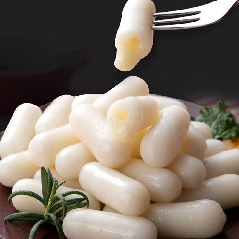 年糕炒年糕条韩国部队火锅食材芝心年糕拉丝年糕 芝士年糕 酱(390g)