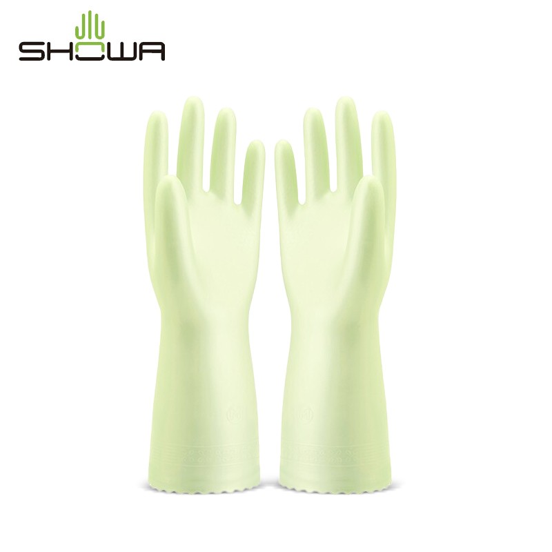 尚和手套（SHOWA）清洁手套 防水耐磨加厚手套 工厂清洁手套 丝滑款 L 710244