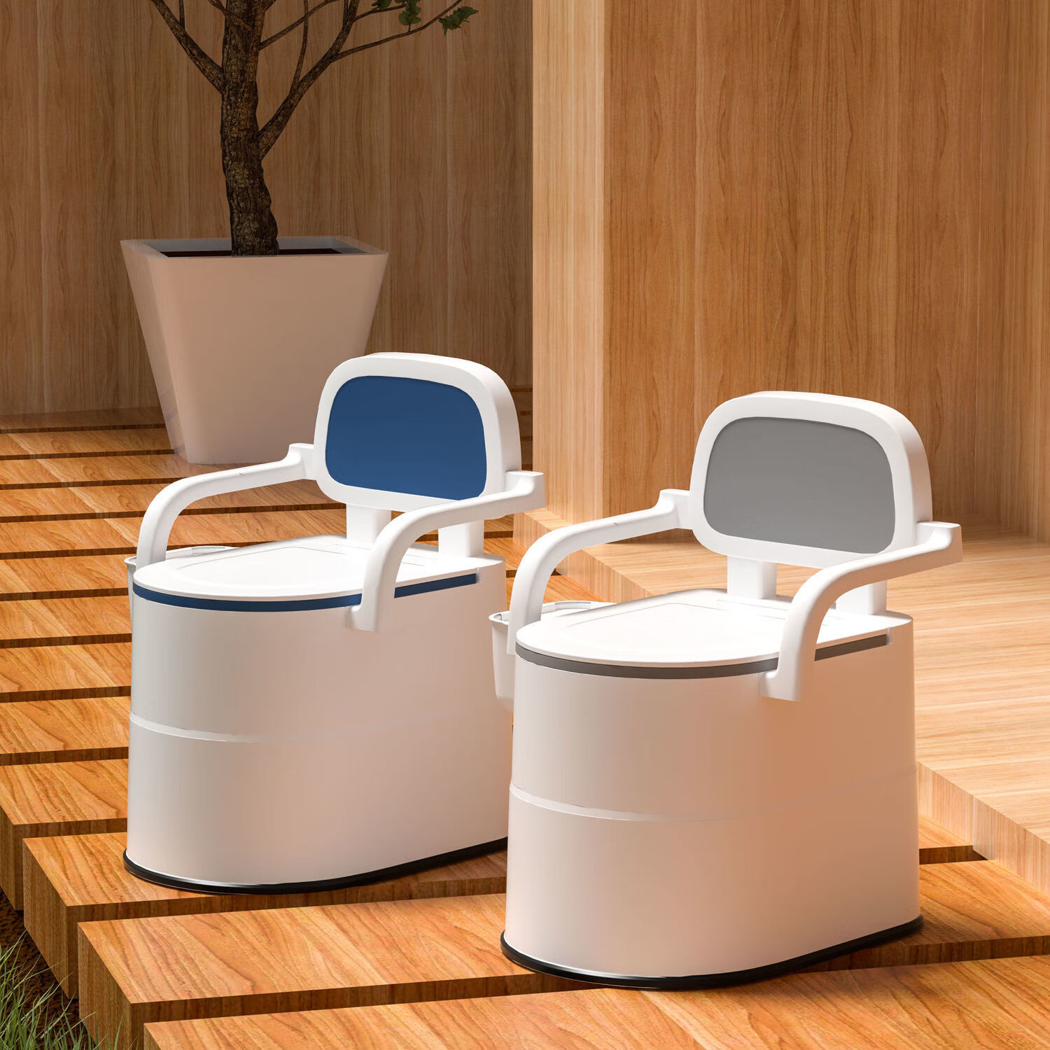 特奇玛移动马桶成人坐便器孕妇家用便携式老年人便桶大便防臭便盆老人