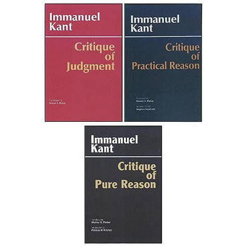 预订 Three Critiques: WITH Critique of Pure Reason AND Critique of Practical Reason AND Critique of...
