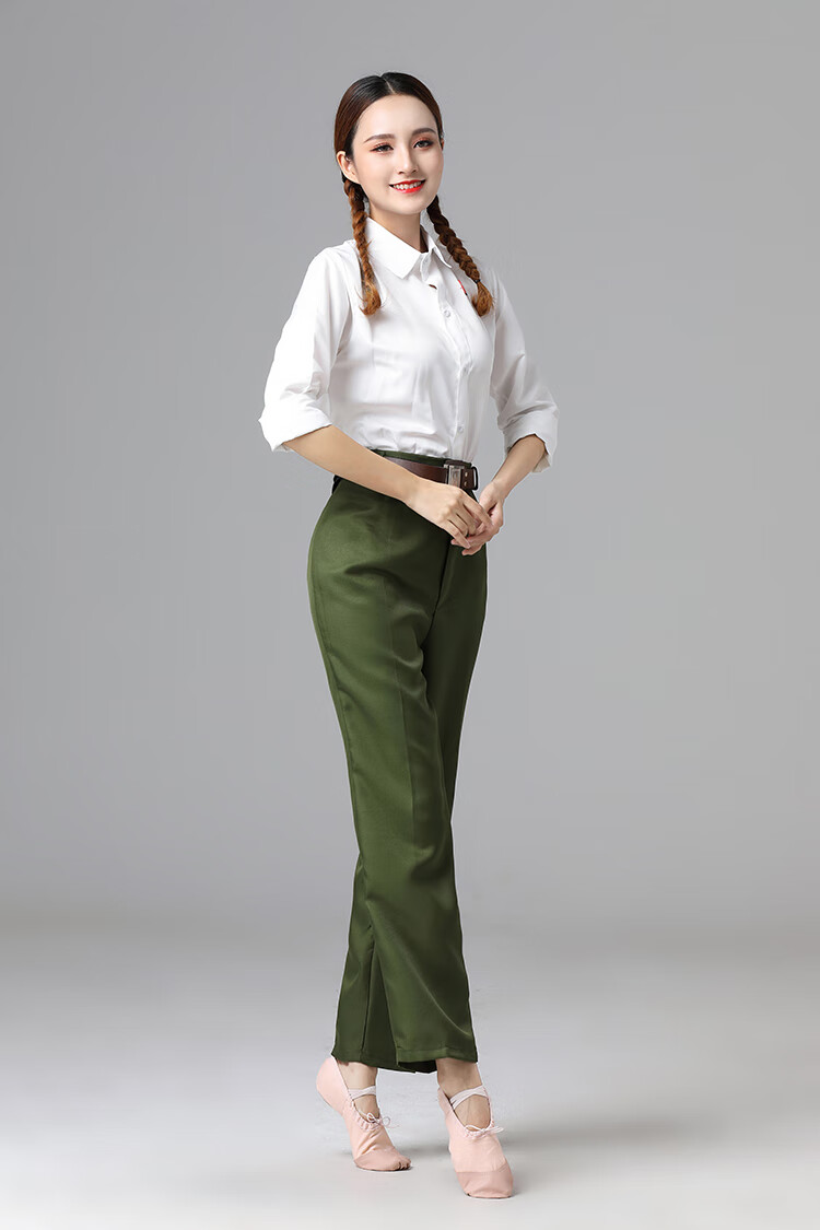 呢好酷80年代的怀旧衣服芳华知青男女70年代舞蹈朗诵红歌合唱演出服