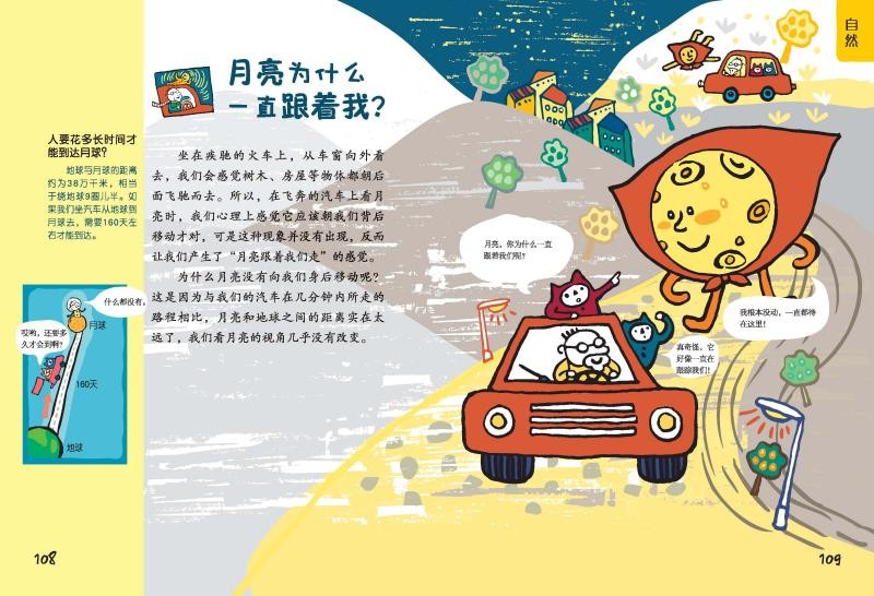儿童好奇心大百科 畅销15年科普童书 动物 人体 自然生活4大版块 海量有趣的漫画 生动的文字 满足儿童好奇心暑假阅读暑假课外书课外暑假自主阅读暑期假期读物详情图