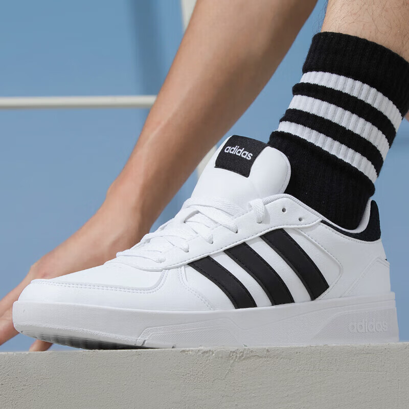 阿迪达斯 (adidas)男鞋 2024春季新款低帮穿搭运动鞋复古透气休闲板鞋