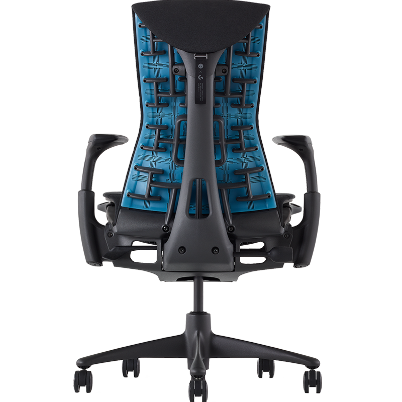 赫曼米勒 Embody系列 人体工学电脑椅 青蓝色 罗技