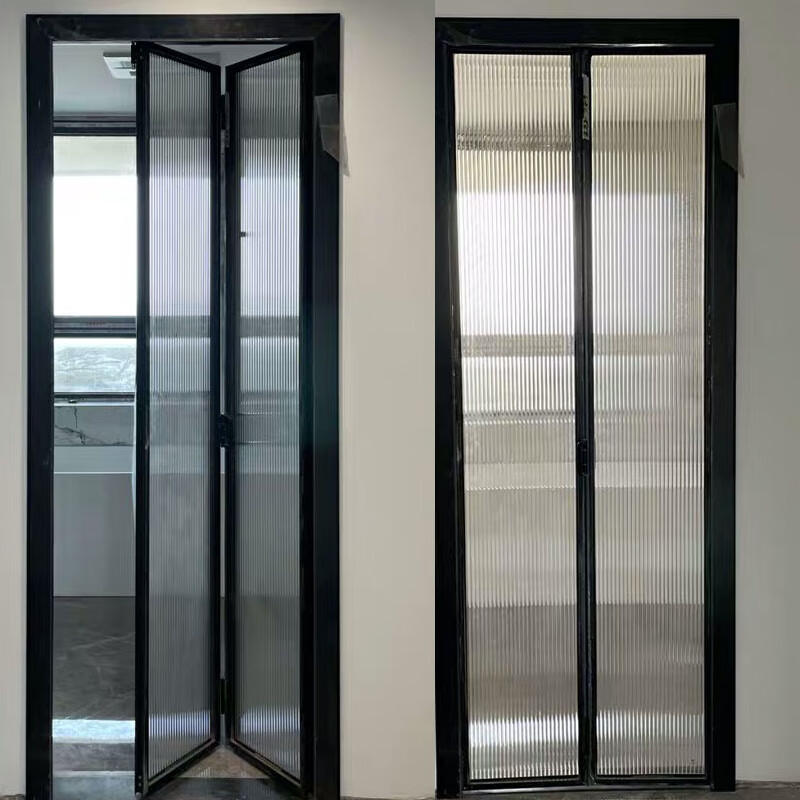 润华年网红幽灵门新款卫生间单滑门推拉门厨房铝镁合金极窄厕所单扇