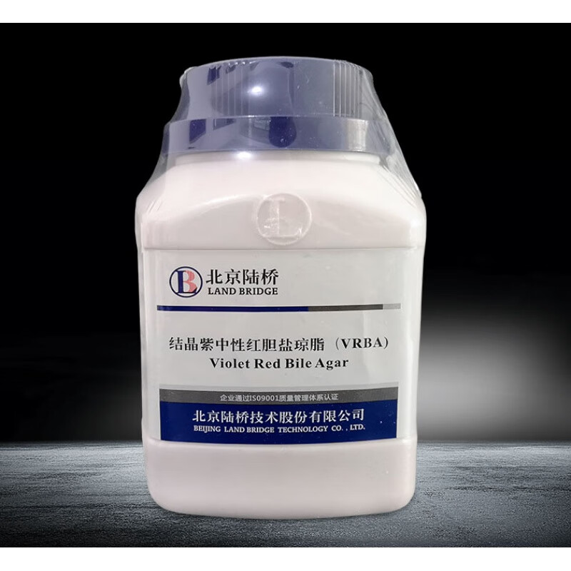 結晶紫中性紅膽鹽瓊脂VRBA250g北京陸橋培養(yǎng)基 MUG100g微生物檢驗 北京路橋普通粉末250g
