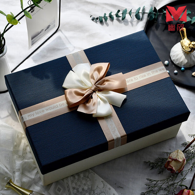 空礼盒超大号 礼品盒长方形超大号礼物包装盒创意礼盒空盒精美大盒子