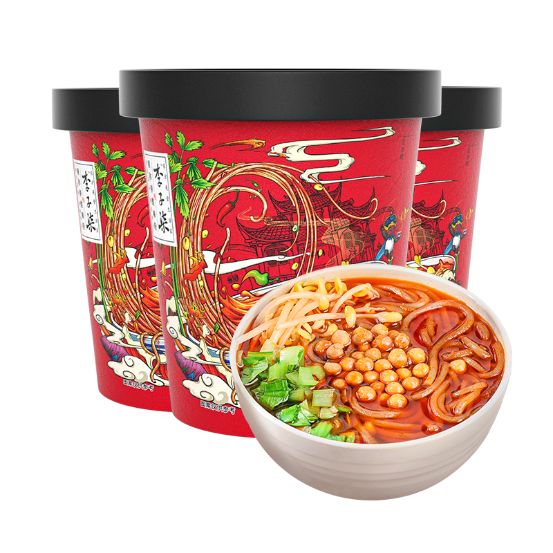 ���ڲ����������� ������Ͱװ����ʪ�۷�����ʳ�Ĵ��׷۷�˿���� ���㵯������252g*3Ͱ ������ʳ