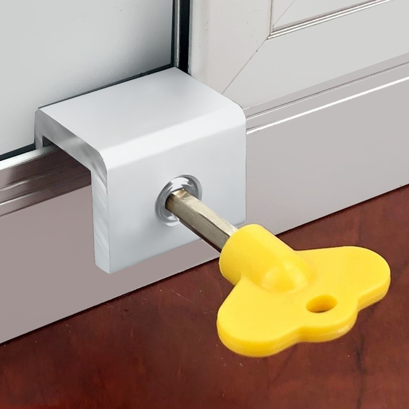 窗户限位器窗户锁扣窗锁窗户安全锁推拉窗锁扣限位器纱窗锁儿童防护