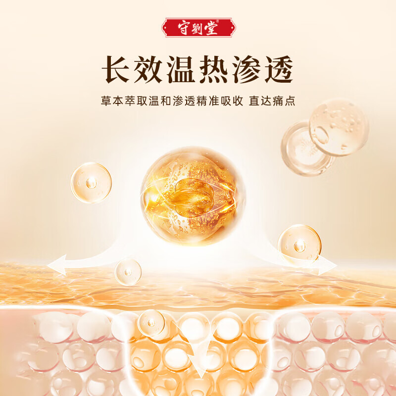 守诚堂蝎毒骨痛膏颈椎膝盖疼专用小黑膏腰椎关节舒筋活络膏药万痛筋骨贴 蝎毒骨痛贴【三盒装24贴】