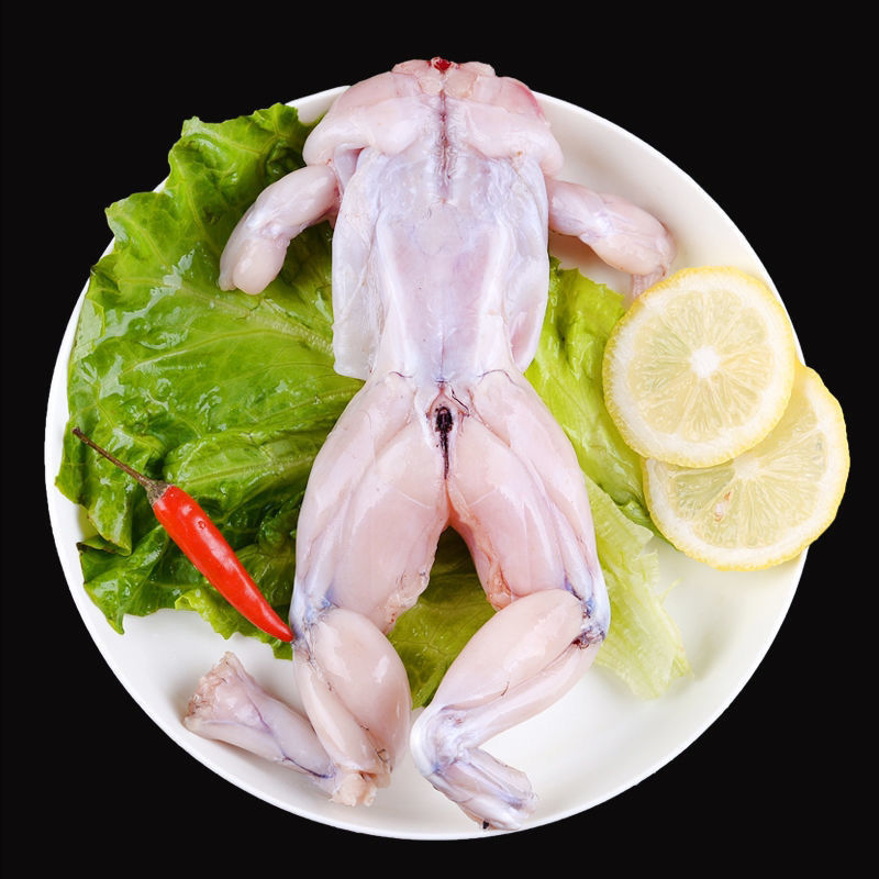 蜜鲜湾 新鲜牛蛙腿牛蛙肉水产蛙肉冰鲜坏单包赔 七天价保