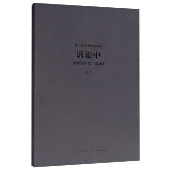 诉讼中 周翠 新星出版社【正版图书】