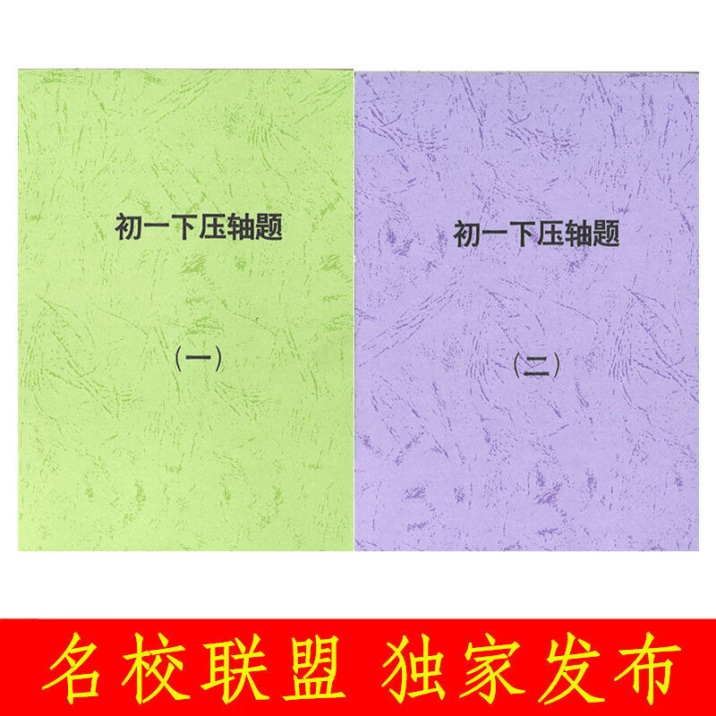 哈工大附中数学初一下压轴题(人教五四制)