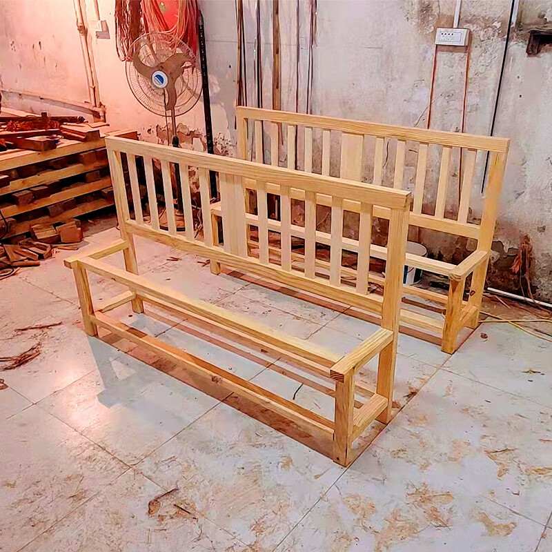 馨迪农村老式实木床传统棕绷床架实木老款绷子床手工农村老式架子床棕