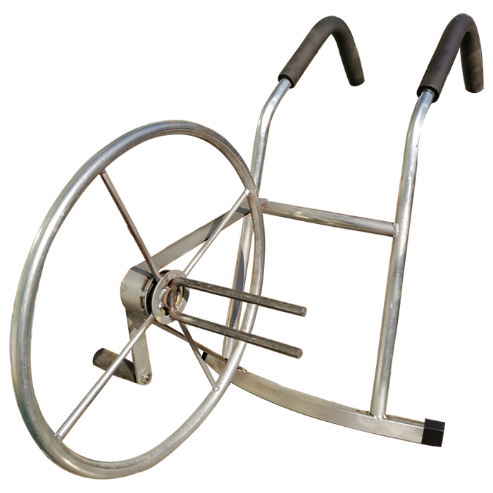 骊嘉水带收卷器卷收机卷管卷盘手摇式1-8寸农用消防水带浇地灌溉神器