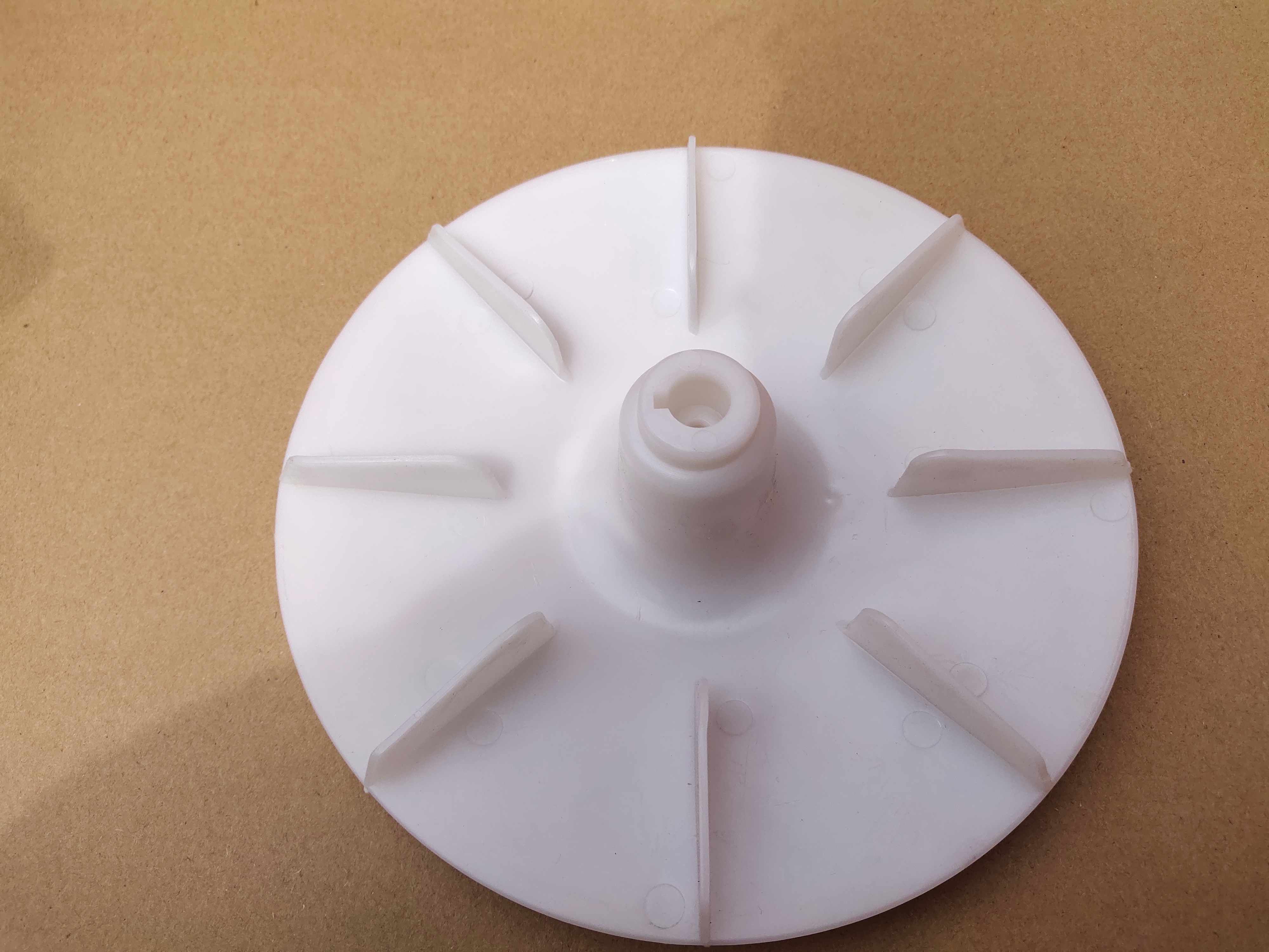 糜岚电动施肥器撒肥机扬肥机投饵机原装飞盘甩盘配件农业配件 前背