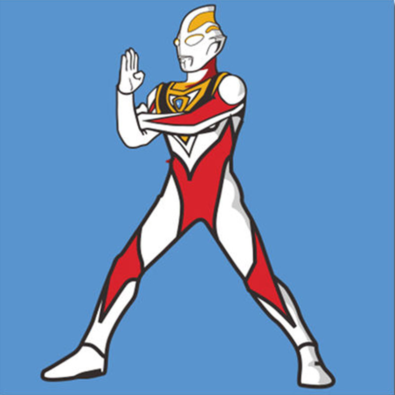 琴棋书画数字油画diy卧室卡通动漫奥特曼儿童小画填色治愈装饰涂色