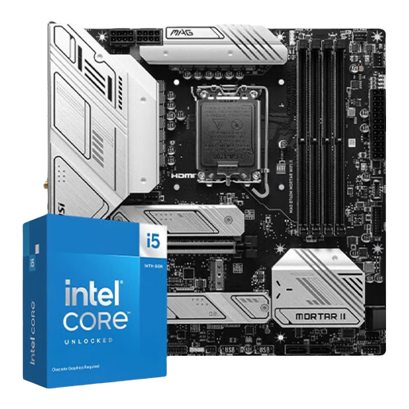 ˫11���ź죺MSI ΢�� MAG B760M MORTAR WIFI II DDR5+INTELӢ�ض�14600KF