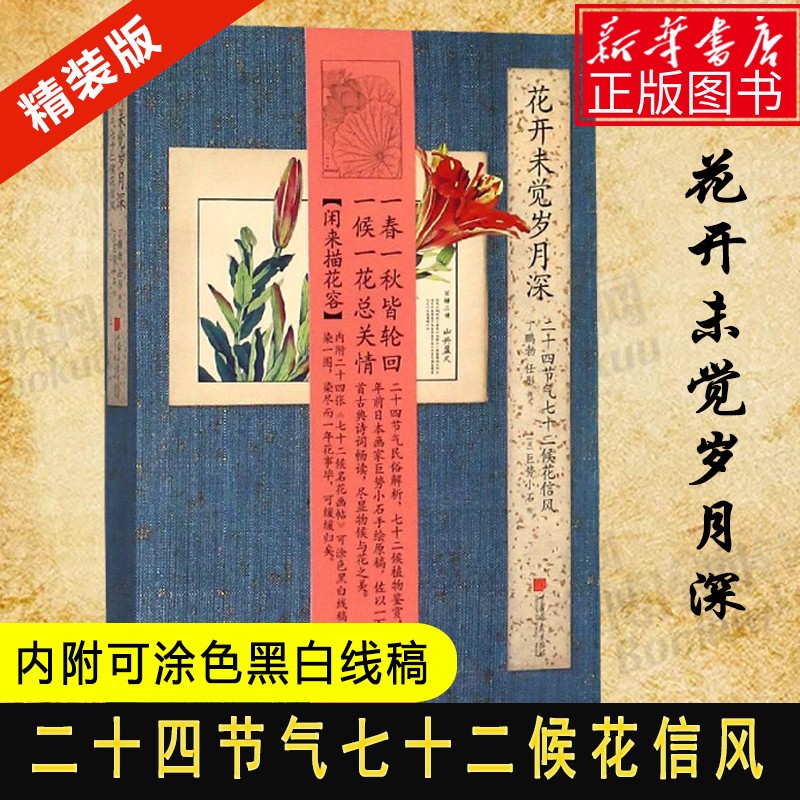 二十四节气 中国传统文化系列书 可选 花开未觉岁月深(二十四节气七十二候花信风)