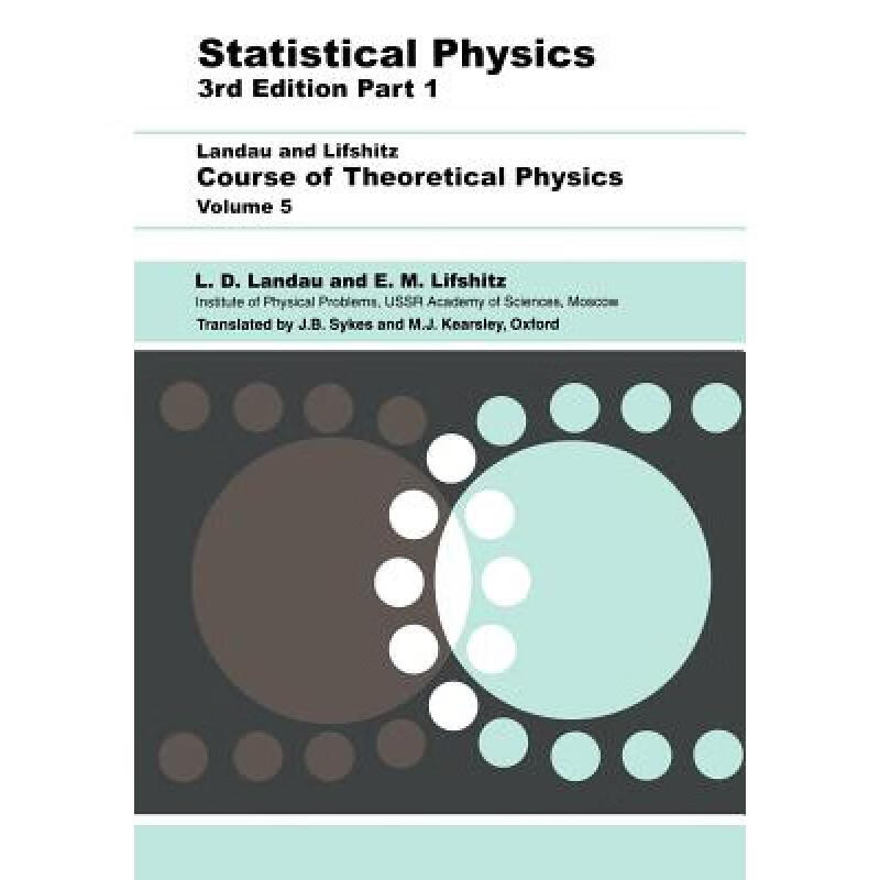 预订 Statistical Physics: Volume 5 (Course of The...