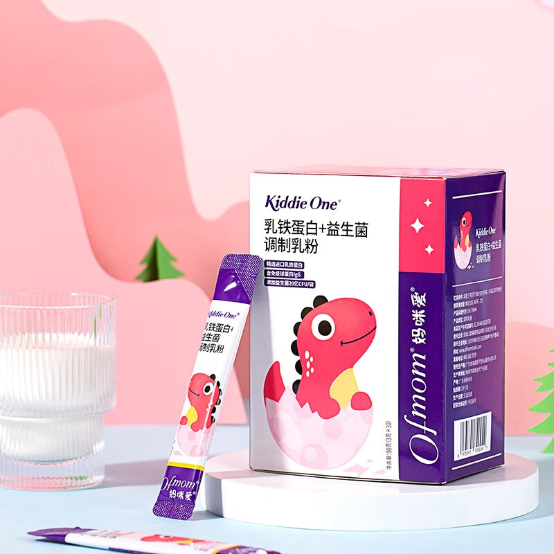 妈咪爱小恐龙益生菌+乳铁蛋白高含量免疫球蛋白 乳铁蛋白 30支