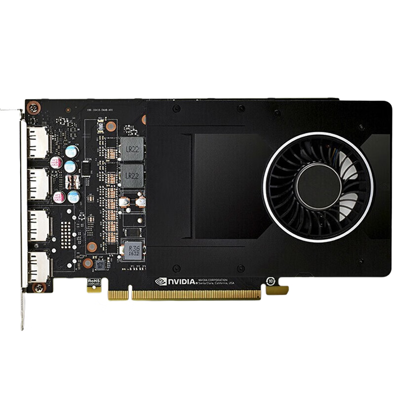 麗臺/Quadro 建模渲染3D 繪圖專業(yè)顯卡K600/K420/K2200/K4200 圖形顯卡 麗臺 Quadro P2000 5G 9新