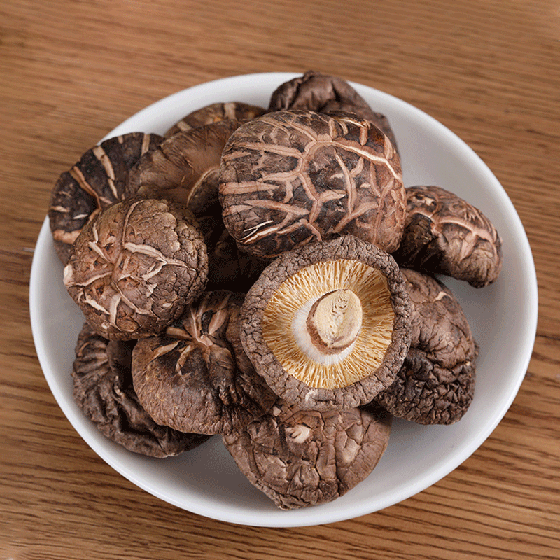 禾澹大香菇干货500g神农架山珍房县特产花菇冬菇椴木蘑菇食用菌土特产