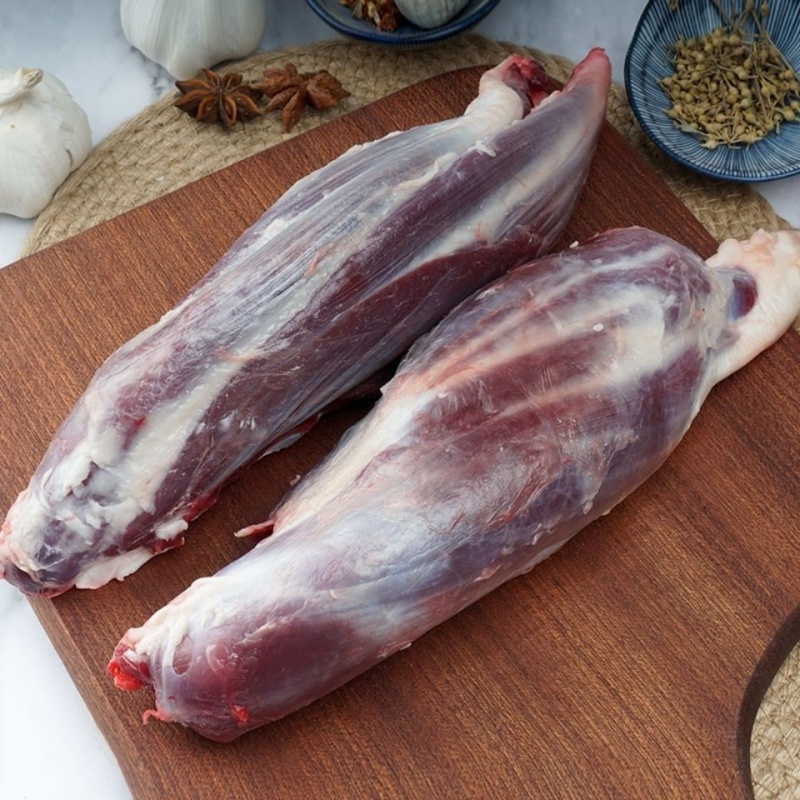 品京鲜 新鲜猪腱子肉现杀去骨猪后腿腱子肉猪后腿肉 5斤精品腱子(真空