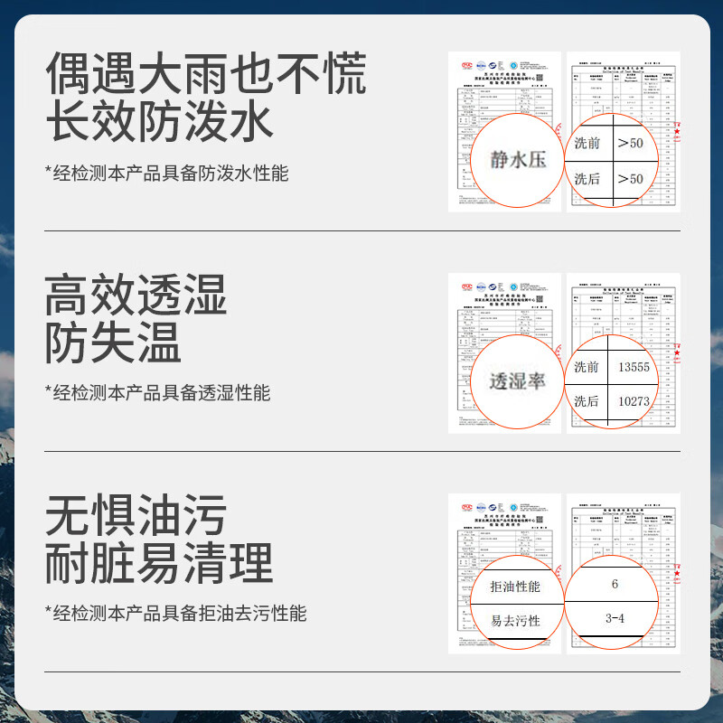 阿尔卑斯三合一冲锋夹克外套户外运动徒步登山男女情侣防风防水连帽风衣