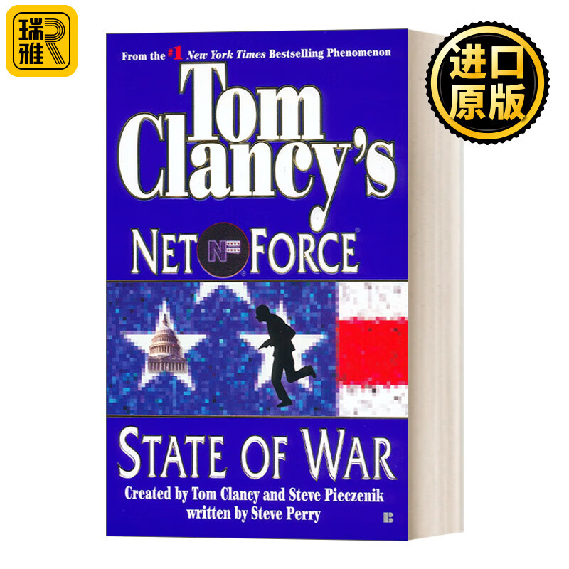 tom clancy's net force state of war 战争状态 美国军事小说大师