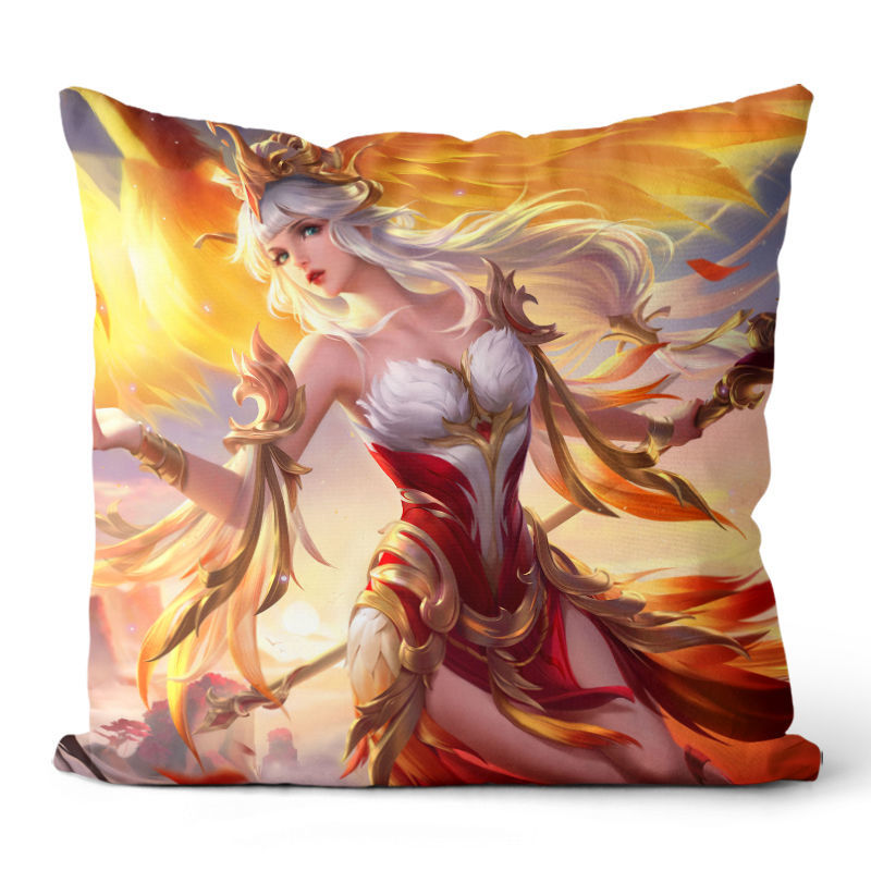 貂蝉抱枕王者荣耀周边卡通动漫定制瑶诸葛亮 女朋友生日创意礼物定制