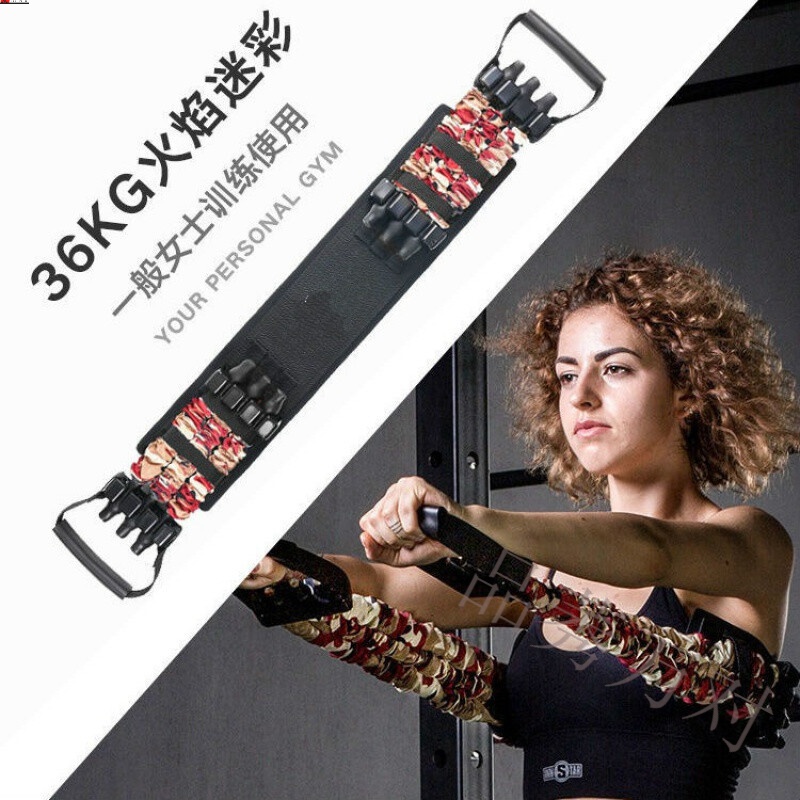 吉兴久卧推神器仰卧板凳拉力器胸肌训练速成器练胸部健身器材扩胸器