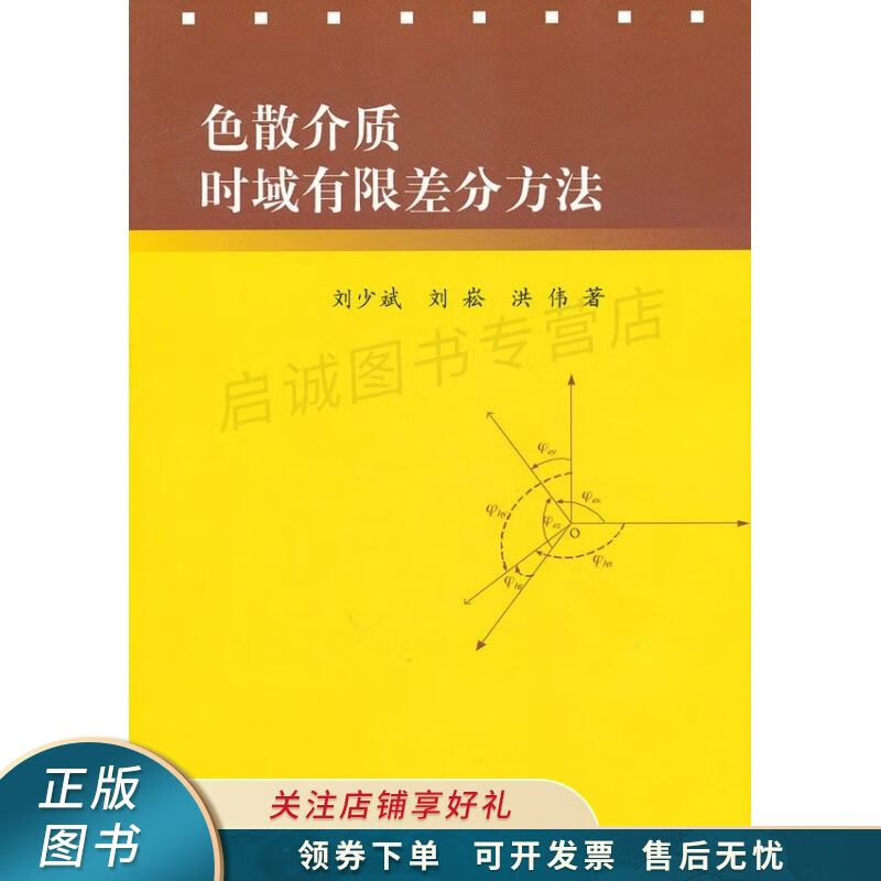 色散介质时域有限差分方法【稀缺图书,放心购买】