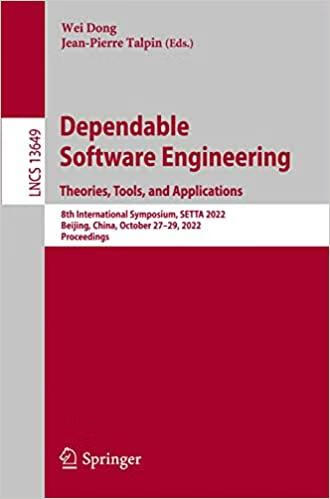 预订 dependable software engineering.