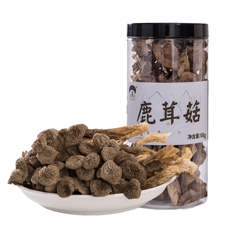 菌益鹿茸菇干貨68g精選鹿茸菌菇云南土特產(chǎn)食用菌煲湯菌類食材 款式