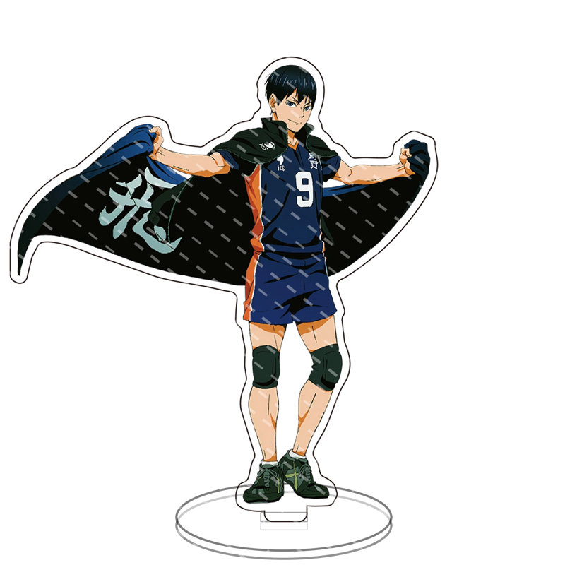 排球少年旗帜款及川彻岩泉一小太阳飞雄 月岛莹山口黑尾研磨立牌 影山
