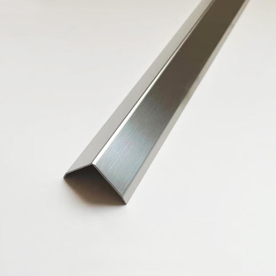 不锈钢护墙角保护条 直角阳角瓷砖收边条装饰金属防撞条定制自粘 银