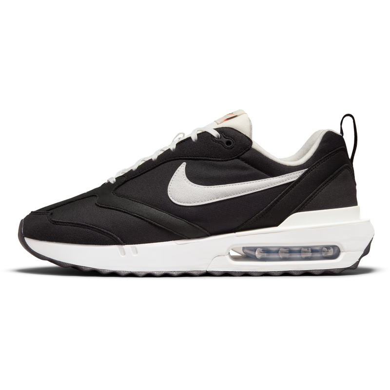 耐克男子跑步气垫鞋冬季老爹鞋运动鞋NIKE AIR MAX DAWN DJ3624 001黑/白/金属银/荷兰橙 44