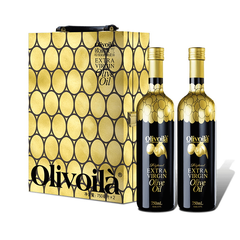 ŷ��ޱ����Olivoila���߶���ؼ���ե����� 750ml*2��н�������ԭװ����100%������� 1.5L*1��
