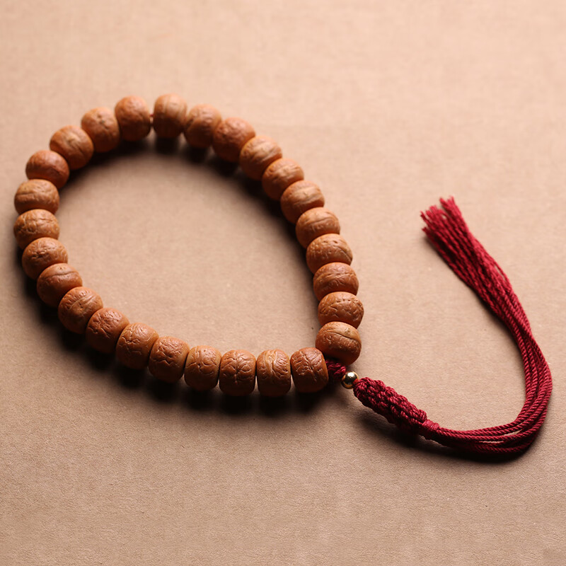 拾禾天然尼泊尔小凤眼菩提子手串佛珠手链男女文玩手持藏式饰品民族风