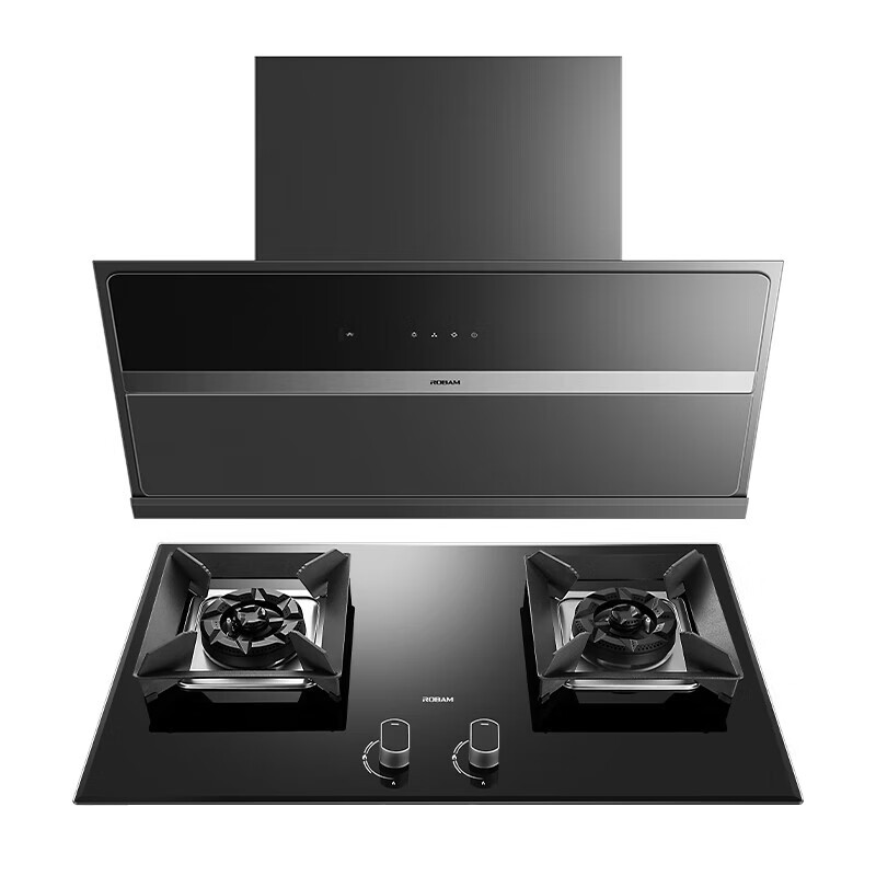 老板29a6ks 9b332侧吸油烟机24立方大吸力大风量挥手智控烟灶套装 29a